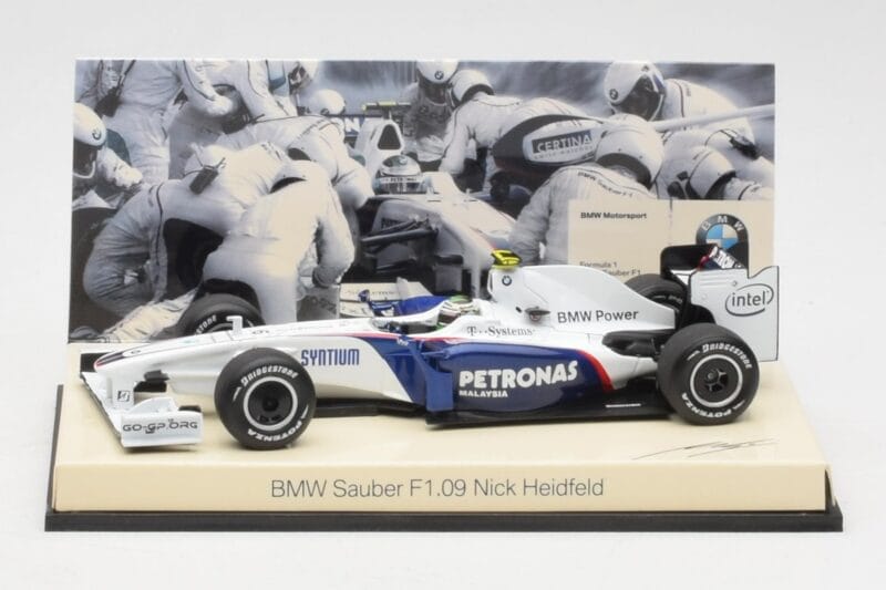 BMW Sauber F1.09 #6 N. Heidfeld F1 2009 v2 Minichamps 1:43 80422155795 メタル