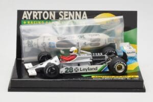 Brabham BMW BT52B A. Senna Test Car Paul Ricard 14 November 1983 Minichamps 1:43 540834399 メタル
