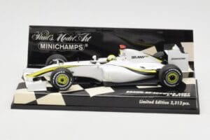 Brawn GP Mercedes BGP001 #22 J. Button Showcar 2009 Minichamps 1:43 400090092 メタル
