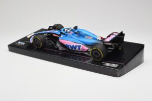 Alpine A522 #14 F. Alonso Australian GP 2022 Minichamps 1:18 147220314 メタル - 画像 5/7