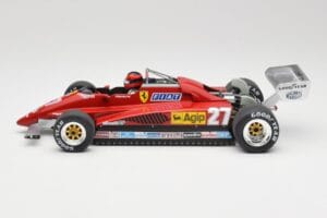 Ferrari 126C2 #27 G. Villeneuve GP Belgium 1982 MCG 1:18 MCG18629F メタル - 画像 3/6