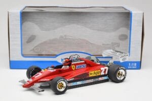 Ferrari 126C2 #27 G. Villeneuve GP Belgium 1982 MCG 1:18 MCG18629F メタル - 画像 6/6