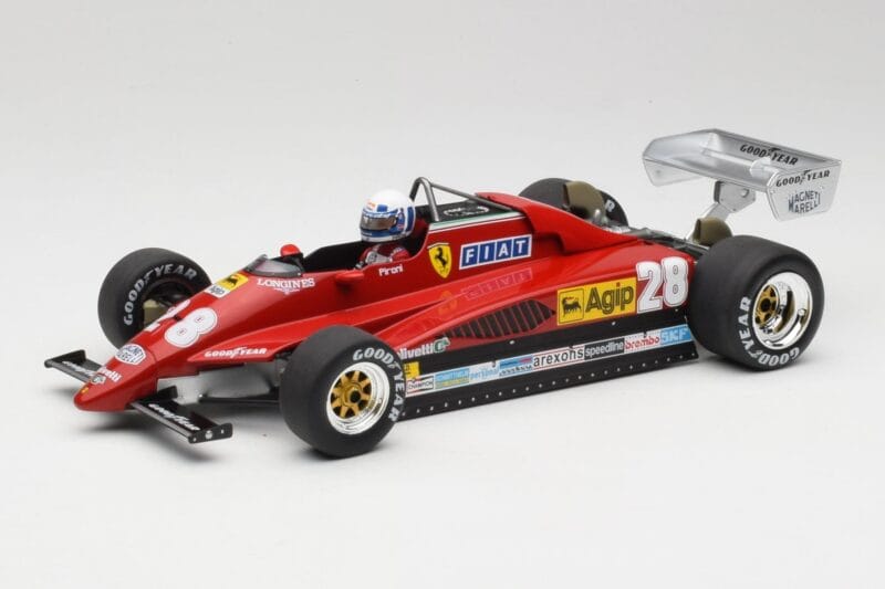 Ferrari 126C2 #28 D. Pironi GP Monaco 1982 MCG 1:18 MCG18628F メタル