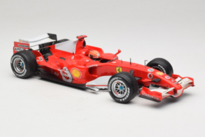 Ferrari 248 F1 #5 M. Schumacher German GP Hockenheimring 2006 Hot Wheels 1:18 J2887 メタル - 画像 4/6