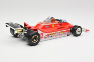 Ferrari 312T4 #12 G. Villeneuve South African Grand Prix 1979 Bburago 1:18 18-16814 メタル - 画像 2/6