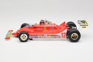 Ferrari 312T4 #12 G. Villeneuve South African Grand Prix 1979 Bburago 1:18 18-16814 メタル - 画像 3/6