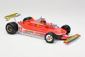 Ferrari 312T4 #12 G. Villeneuve South African Grand Prix 1979 Bburago 1:18 18-16814 メタル - 画像 4/6