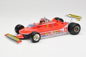 Ferrari 312T4 #12 G. Villeneuve South African Grand Prix 1979 Bburago 1:18 18-16814 メタル