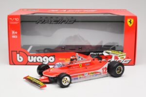 Ferrari 312T4 #12 G. Villeneuve South African Grand Prix 1979 Bburago 1:18 18-16814 メタル - 画像 6/6