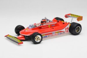 Ferrari 312T4 #12 G. Villeneuve United States Grand Prix East Winner 1979 Bburago 1:18 18-16814-18-01546 メタル