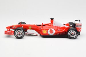 Ferrari F2003-GA F1 Constructors World Champions 2003 Hot Wheels 1:18 G3764 メタル - 画像 3/7