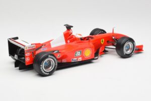 Ferrari F2001 #1 M. Schumacher F1 World Champion 2001 レッド Hot Wheels 1:18 50202 メタル - 画像 2/6