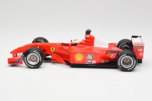 Ferrari F2001 #1 M. Schumacher F1 World Champion 2001 レッド Hot Wheels 1:18 50202 メタル - 画像 3/6