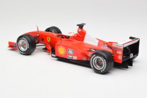 Ferrari F2001 #1 M. Schumacher F1 World Champion 2001 レッド Hot Wheels 1:18 50202 メタル - 画像 5/6