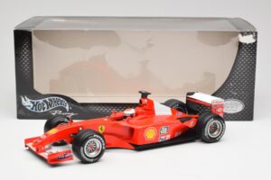 Ferrari F2001 #1 M. Schumacher F1 World Champion 2001 レッド Hot Wheels 1:18 50202 メタル - 画像 6/6