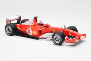 Ferrari F2003-GA #2 R. Barrichello F1 2003 Hot Wheels 1:18 B1024 メタル - 画像 4/6