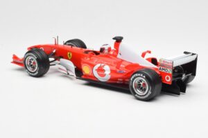 Ferrari F2003-GA #2 R. Barrichello F1 2003 Hot Wheels 1:18 B1024 メタル - 画像 5/6