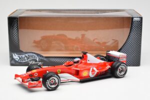 Ferrari F2003-GA #2 R. Barrichello F1 2003 Hot Wheels 1:18 B1024 メタル - 画像 6/6