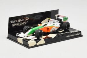 Force India Mercedes VJM02 #21 G. Fisichella Showcar 2009 Minichamps 1:43 400090091 メタル - 画像 2/5