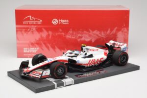 Haas VF-22 #47 M. Schumacher British GP 2022 Minichamps 1:18 117221047 レジン - 画像 7/7