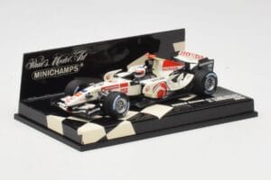 Honda RA106 #11 R. Barrichello F1 2006 Minichamps 1:43 400060011 メタル - 画像 2/5