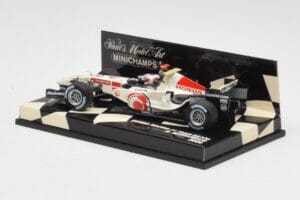 Honda RA106 #11 R. Barrichello F1 2006 Minichamps 1:43 400060011 メタル - 画像 3/5