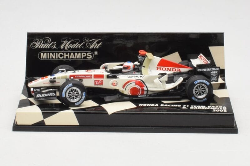 Honda RA106 #11 R. Barrichello F1 2006 Minichamps 1:43 400060011 メタル