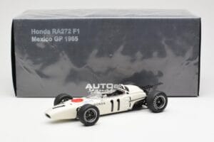 Honda RA272 #11 R. Ginther Mexican Grand Prix 1965 AUTOart 1:18 86597 メタル - 画像 8/8