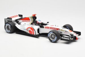 Honda RA106 Honda Racing Team R. Barrichello F1 Showcar 2006 Minichamps 1:18 08MF1-06B-CRB18 メタル - 画像 4/6