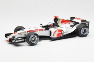 Honda RA106 Honda Racing Team R. Barrichello F1 Showcar 2006 Minichamps 1:18 08MF1-06B-CRB18 メタル