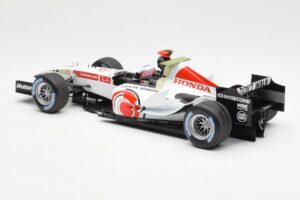 Honda RA106 Honda Racing Team R. Barrichello F1 Showcar 2006 Minichamps 1:18 08MF1-06B-CRB18 メタル - 画像 5/6