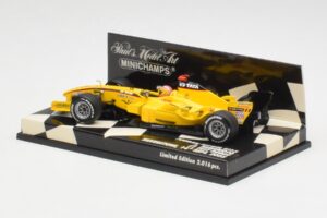 Jordan EJ15 S. Yamamoto F1 Silverstone Test 2005 Minichamps 1:43 400050239 メタル - 画像 2/6