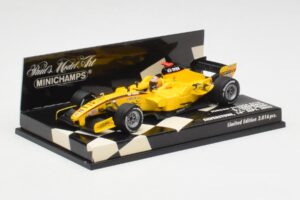 Jordan EJ15 S. Yamamoto F1 Silverstone Test 2005 Minichamps 1:43 400050239 メタル - 画像 3/6