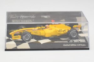 Jordan EJ15 S. Yamamoto F1 Silverstone Test 2005 Minichamps 1:43 400050239 メタル - 画像 5/6