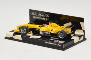 Jordan EJ14 Ford #19 T. Glock Jordan Ford F1 Team 2004 Minichamps 1:43 400040039 メタル - 画像 3/5