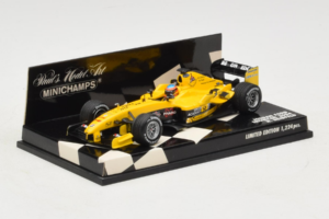 Jordan EJ14 Ford #18 N. Heidfeld Jordan Ford F1 Team Showcar 2004 Minichamps 1:43 400040088 メタル - 画像 2/5