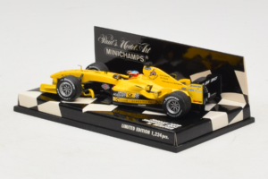 Jordan EJ14 Ford #18 N. Heidfeld Jordan Ford F1 Team Showcar 2004 Minichamps 1:43 400040088 メタル - 画像 3/5
