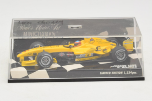 Jordan EJ14 Ford #18 N. Heidfeld Jordan Ford F1 Team Showcar 2004 Minichamps 1:43 400040088 メタル - 画像 4/5