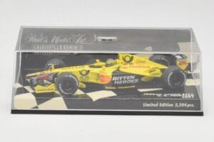 Jordan Honda EJ11 #7 H-H. Frentzen F1 2001 Minichamps 1:43 400010011 メタル - 画像 5/5
