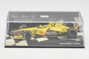 Jordan Honda EJ11 #11 J. Trulli F1 2001 Minichamps 1:43 400010012 メタル - 画像 5/5