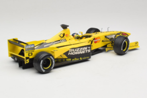 Jordan EJ10 H-H. Frentzen F1 Launch Edition 2000 Hot Wheels 1:18 29160 メタル - 画像 2/6