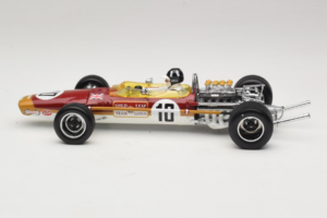 Lotus 49 G. Hill Spanish GP Winner 1968 Quartzo 1:18 18214 メタル - 画像 3/6