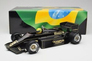 Lotus Renault 97T John Player Special #12 A. Senna Portuguese GP 1985 1st Victory Minichamps 1:12 540851292 メタル - 画像 8/8