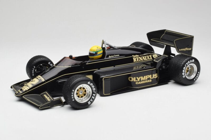 Lotus Renault 97T John Player Special #12 A. Senna Portuguese GP 1985 1st Victory Minichamps 1:12 540851292 メタル
