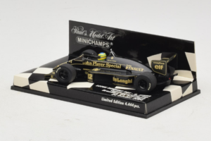 Lotus Renault 98T B. Senna 1998 Minichamps 1:43 400045412 メタル - 画像 3/5