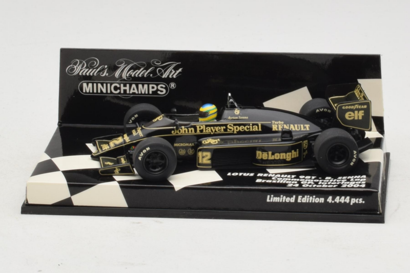 Lotus Renault 98T B. Senna 1998 Minichamps 1:43 400045412 メタル