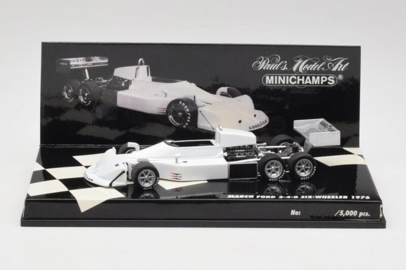 March 2-4-0 Six Wheeler #12 F1 1976 Minichamps 1:43 436760699 メタル