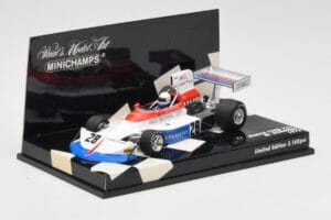 March Ford 751 #28 M. Donohue Race Car 1975 Minichamps 1:43 430750028 メタル - 画像 2/5