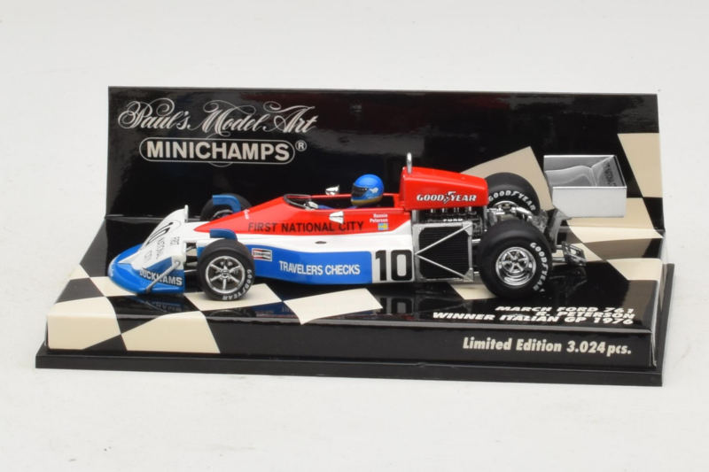March 761 Ford R. Peterson Winner Italian GP 1976 Minichamps 1:43 430760010 メタル