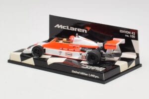 McLaren Ford M26 B. Giacomelli British GP 1978 Minichamps 1:43 530784333 メタル - 画像 3/5